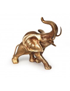 Statue en bronze d'éléphant...