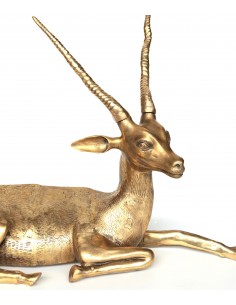 Statue en bronze "gazelle... 2