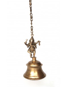 Glocke mit tanzendem Ganesh