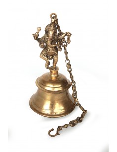 Glocke mit tanzendem Ganesh 2