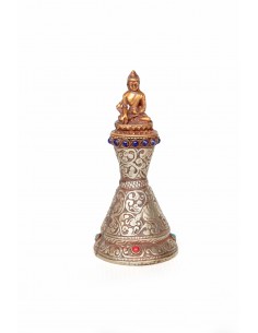 Buddha bronze stamp