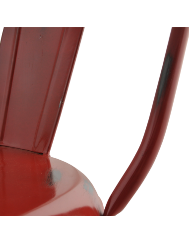 "Indrad Hanusa" Iron Chair - Red