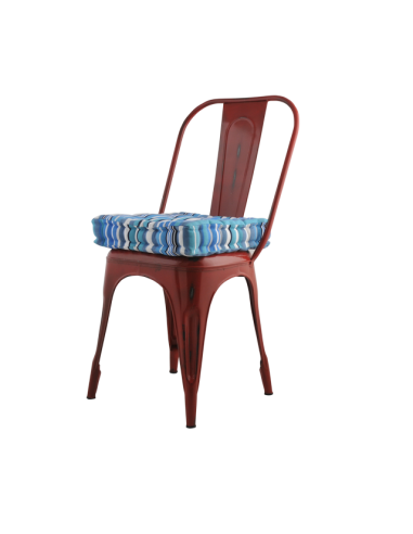 "Indrad Hanusa" Iron Chair - Red