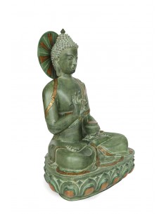 Statue en bronze Buddha... 2