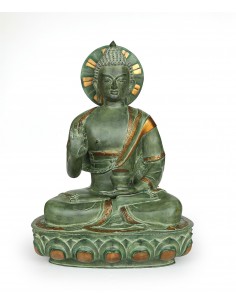 Statue en bronze Buddha...