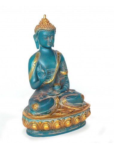 Statue en bronze Buddha "Vitarka"