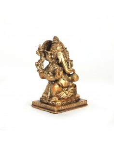 Statuette en bronze Ganesh