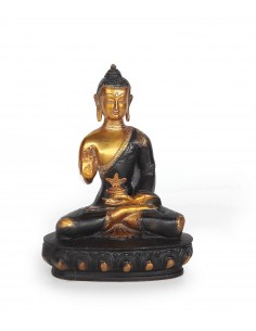 Statue en bronze Buddha...