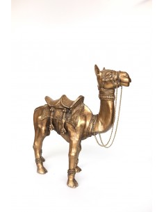 Statue en bronze chameau...