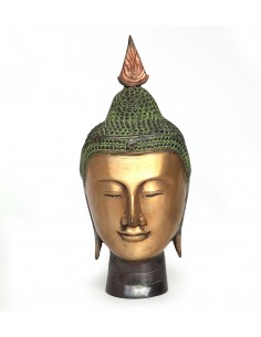 Bronzestatue "Kopf des...