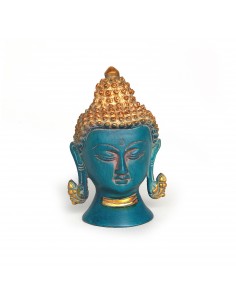 Bronze statuette head of...