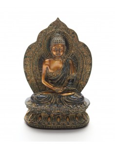 Statue en bronze Buddha...