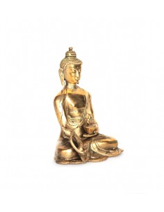Bronzestatuette Buddha...