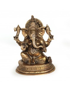 Statuette en bronze Ganesh