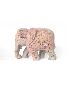 Varanasi soapstone elephant...