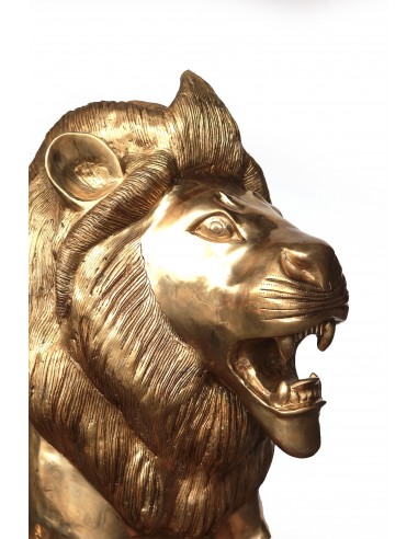 Bronzestatue eines großen sitzenden...