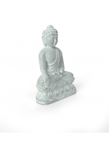 Bouddha en soap stone de Varanasi -...