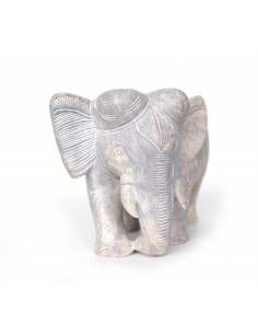 Varanasi soapstone elephant 2