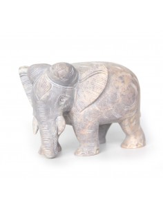 Varanasi soapstone elephant