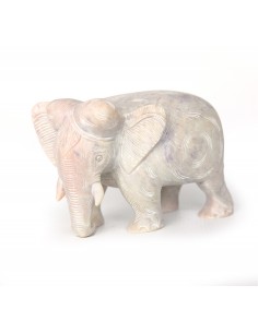 Varanasi soapstone elephant