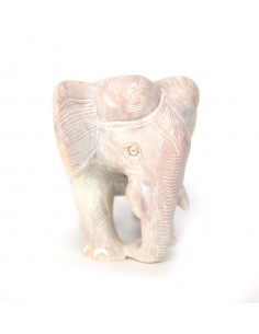 Varanasi soapstone elephant 2