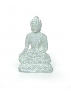 Varanasi soapstone Buddha -...