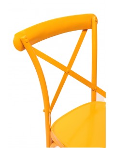 "Bera" Metal chair - Yellow 2