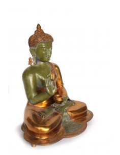 Statue en bronze de Bouddha...