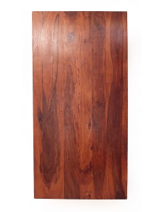 Solid stained wood top
