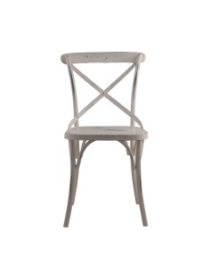 "Bera" Metal chair - White 2