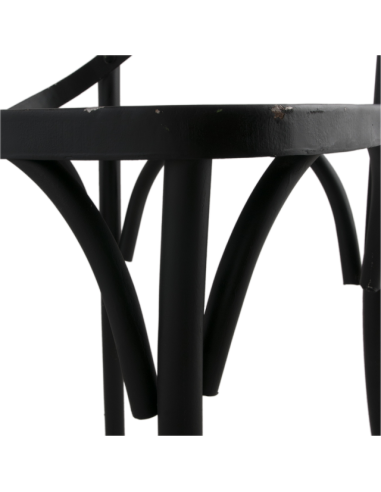 "Bera" Metal chair - Black
