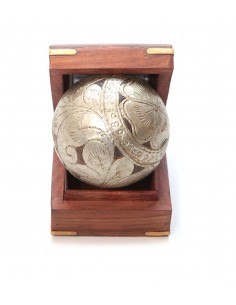 Happiness ball with wooden box