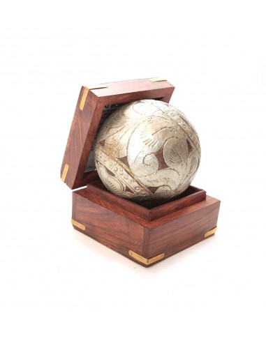 Happiness ball with wooden box