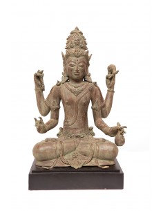 Statue de Shivas assis...