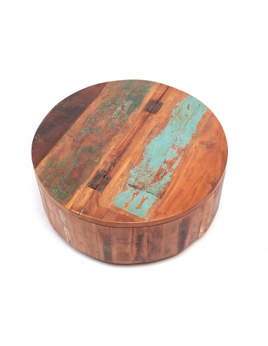 "Tunitiram" Round Chest Coffee Table