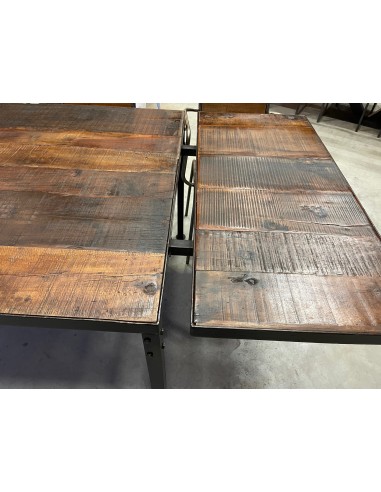 Grande Table en bois recyclé avec...