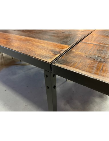 Grande Table en bois recyclé avec...