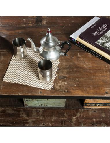 Table basse "Chemin de fer"