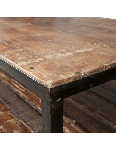 Table basse "Chemin de fer"