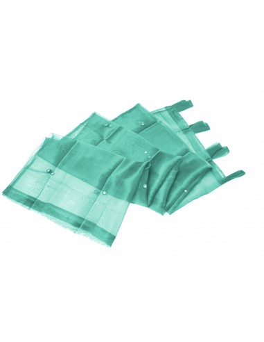 Organza curtain and mirrors - Light...