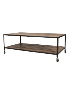 Table basse "Chemin de fer"