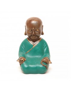 Mönch sitzend bronze-grün... 2