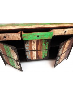 Desserte en bois recyclé... 2