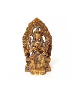 Statuette en bronze...