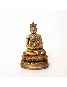 Statuette en bronze "Karmapa"