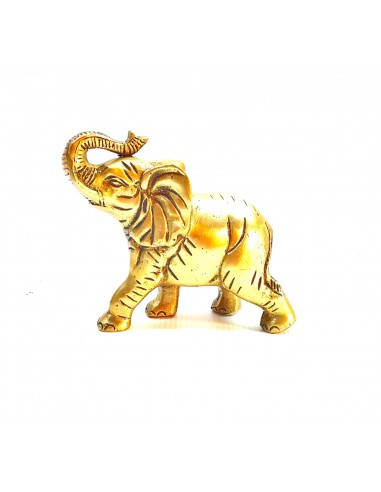 Elefant in vergoldeter Bronze