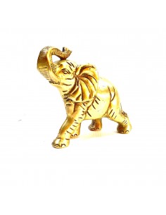 Elefant in vergoldeter Bronze 2