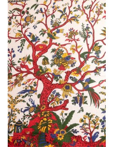 copy of couvre lit"Arbre"