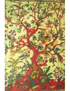 copy of couvre lit"Arbre"