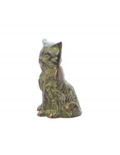 Katzenstatuette aus Bronze 2